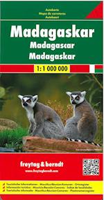 Madagascar, Freytag & Berndt Road Map