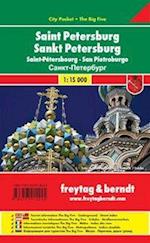 Saint Petersburg City Pocket + the Big Five Waterproof 1:12 500