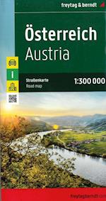 Austria, Freytag & Berndt Road + Leisure Map