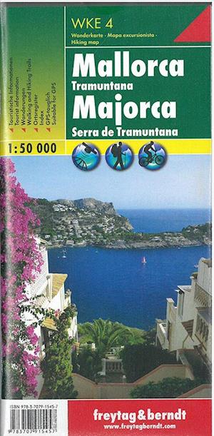 Mallorca Tramuntana Hiking Map