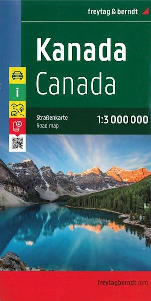Canada, Freytag & Berndt Road Map