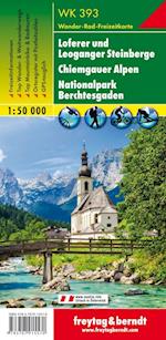Loferer and Leoganger Steinberge - Chiemgau Alps - National Park Berchtesgaden Hiking + Leisure Map 1:50 000