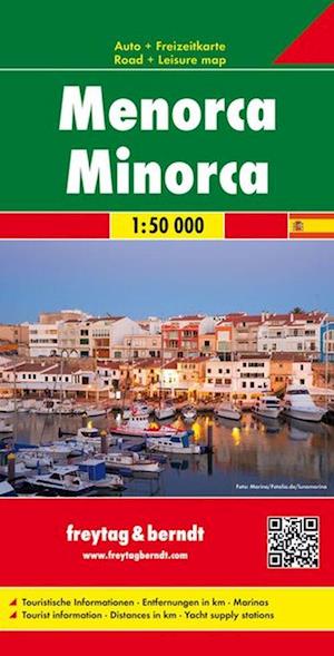 Menorca, Freytag & Berndt Road + Leisure Map
