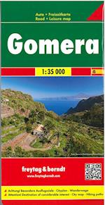 Gomera, La Gomera, Freytag & Berndt Road & Leisure Map