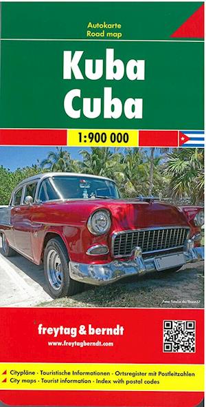 Cuba, Freytag & Berndt Road Map