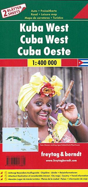 Cuba East & Cuba West Road & Leisure Map Set