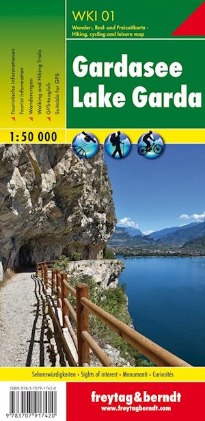 Lake Garda Hiking + Leisure Map 1:50 000