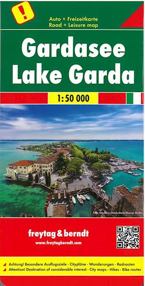 Lake Garda - Lago di Garda - Gardasee, Freytag & Berndt Road + Leisure Map