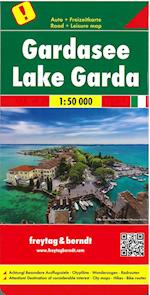 Lake Garda - Lago di Garda - Gardasee, Freytag & Berndt Road + Leisure Map