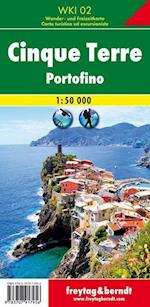 Cinque Terre Portofino, Freytag & Berndt Hiking Map