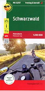 Black Forest (Schwarzwald), Motorcycle map 1:200.000