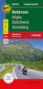 Lake Constance, Motorcycle map 1:200.000