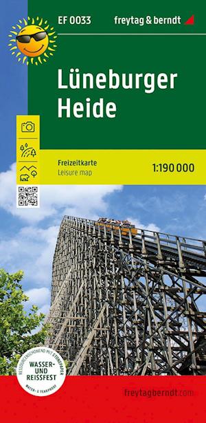 Lüneburg Heath, adventure guide 1:190,000, freytag & berndt, EF 0033