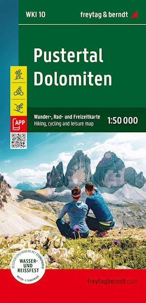 Pustertal - Dolomites Hiking, Cycling & Leisure Map