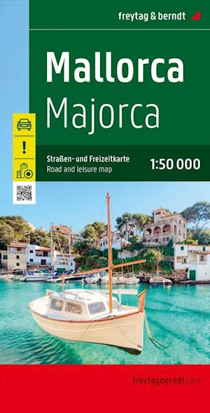 Mallorca, Freytag & Berndt Road & Leisure Map