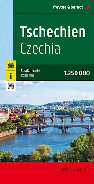 Czech Republic Road Map, Freytag & Berndt