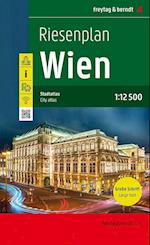 Wien, Riesenplan, Stadtplan 1:12.500, freytag & berndt