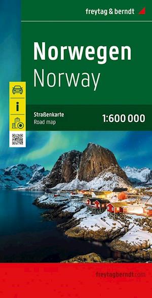 Norwegen - Norway, Freytag & Berndt Autokarte