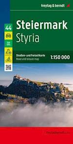 Styria Road and Leisure Map 1:150,000