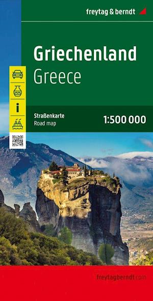 Greece, Freytag & Berndt Road Map