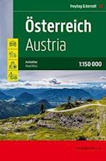 Österreich Supertouring, Autoatlas 1:150.000, freytag & berndt