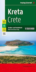 Crete Road and Leisure Map 1:150,000