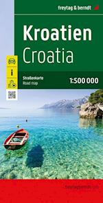 Kroatien - Croatia, Freytag & Berndt Road Map