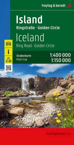 Island - Iceland Ring Road - Golden Circle, Freytag & Berndt Road Map
