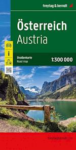 Austria, Freytag & Berndt Road Map