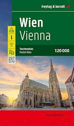 Wien, Taschenatlas 1:20.000, freytag & berndt