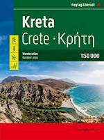 Kreta, Wanderatlas 1:50.000, freytag & berndt