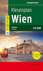 Wien, Riesenplan, Städteatlas 1:12.500, freytag & berndt