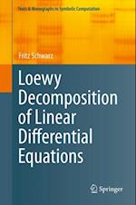 Loewy Decomposition of Linear Differential Equations