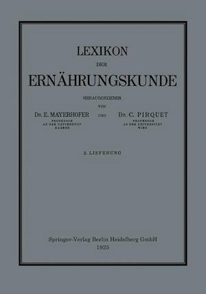 Lexikon Der Ernährungskunde