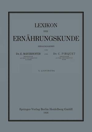 Lexikon der Ernährungskunde