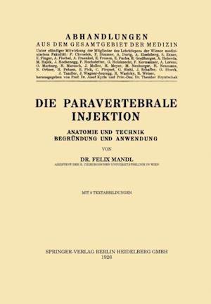 Die Paravertebrale Injektion