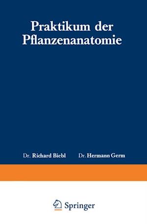 Praktikum der Pflanzenanatomie