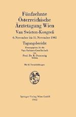 Fünfzehnte Österreichische Ärztetagung Wien Van Swieten-Kongreß