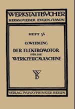 Der Elektromotor für die Werkzeugmaschine