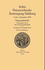 Achte Österreichische Ärztetagung Salzburg