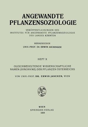 Gleichbedeutende Wissenschaftliche Namen (Synonyme) Der Pflanzen Österreichs