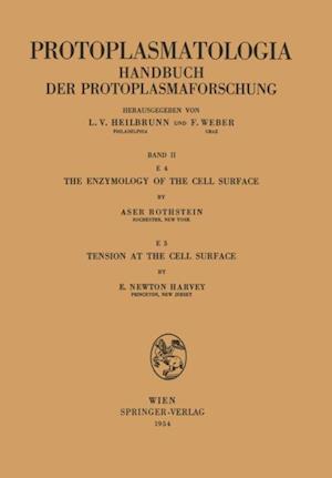 Enzymology of the Cell Surface Tension at the Cell Surface