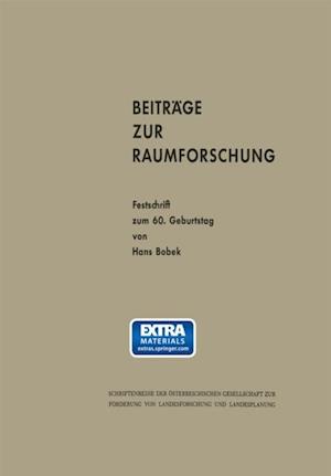 Beiträge zur Raumforschung