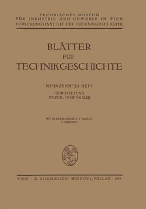 Blätter für Technikgeschichte