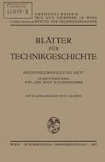 Blätter für Technikgeschichte