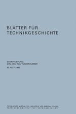 Blätter für Technikgeschichte