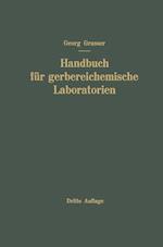 Handbuch Für Gerbereichemische Laboratorien