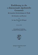 Einführung in die n-dimensionale algebraische Geometrie