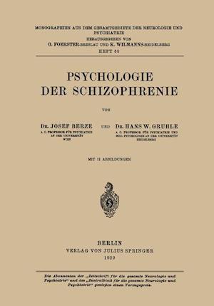 Psychologie Der Schizophrenie