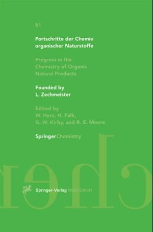 Fortschritte der Chemie organischer Naturstoffe / Progress in the Chemistry of Organic Natural Products